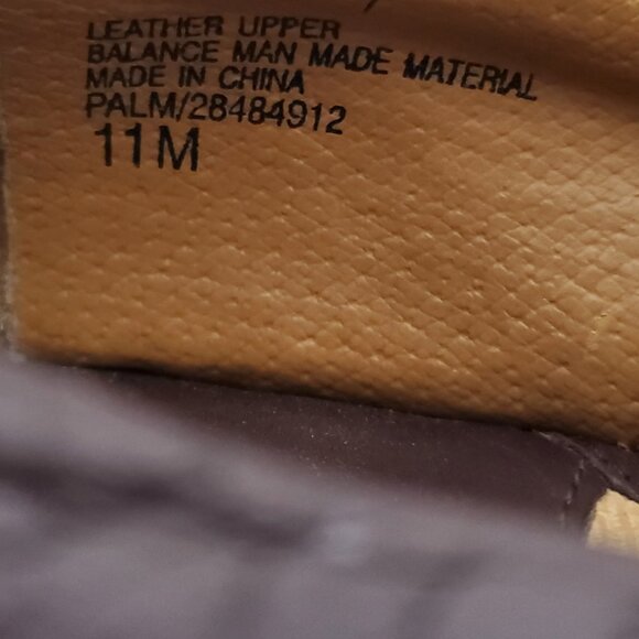 GNW Brown Leather Slip On Clog Wedge Shoes Women's Size 11 - Picture 11 of 12